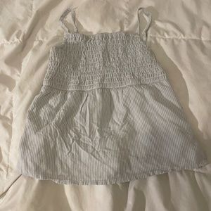 Abercrombie babydoll tank top